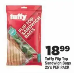 OK Foods Tuffy Flip Top Sandwich Bags offer