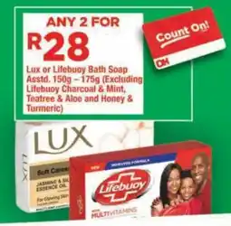OK Grocer Lux or Lifebuoy Bath Soap offer