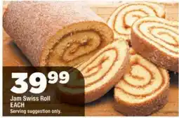 OK Grocer Jam Swiss Roll offer
