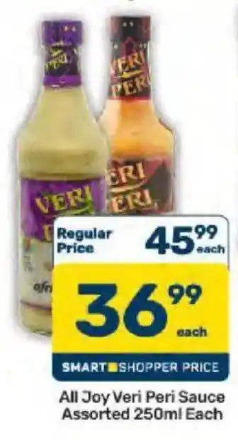 All Joy Veri Peri Sauce Assorted