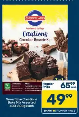 Pick n Pay Snowflake Creations Bake Mix Assorted offer