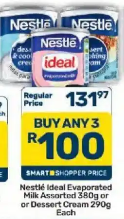 Pick n Pay Nestlé Ideal Evaporated Milk Assorted offer