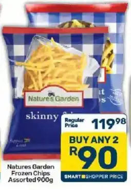 Pick n Pay Natures Garden Frozen Chips Assorted offer