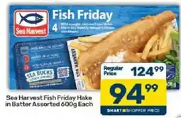 Pick n Pay Sea Harvest Fish Friday Hake in Batter Assorted offer