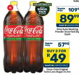 Pick n Pay Coca-Cola Original Taste Less Sugar offer