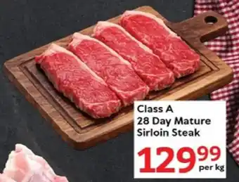 Class A 28 Day Mature Sirloin Steak