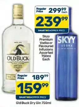 Pick n Pay Liquor Old Buck Dry Gin offer