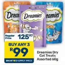 Pick n Pay Dreamies Dry Cat Treats Assorted offer