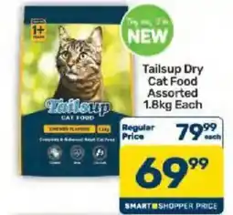 Pick n Pay Tailsup Dry Cat Food Assorted offer