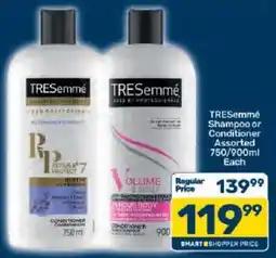 Pick n Pay TRESemmé Shampoo or Conditioner Assorted offer