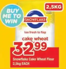 OK Grocer Snowflake Cake Wheat Flour offer