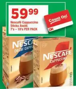 OK Grocer Nescafe Cappuccino Sticks offer