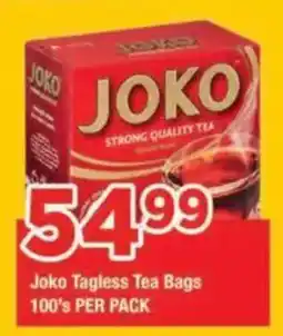 OK Grocer Joko Tagless Tea Bags offer