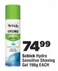 OK Foods Schick Hydro Sensitive Shaving Gel offer