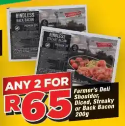 OK Grocer Farmer's Deli Shoulder, Diced, Streaky or Back Bacon offer