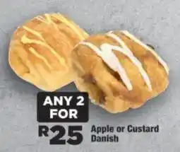OK Foods Apple or Custard Danish offer