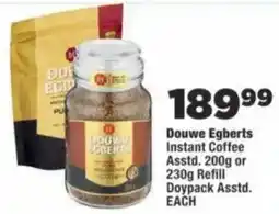 OK Foods Douwe Egberts Instant Coffee offer