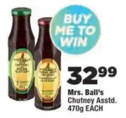 OK Foods Mrs. Ball's Chutney Asstd. offer
