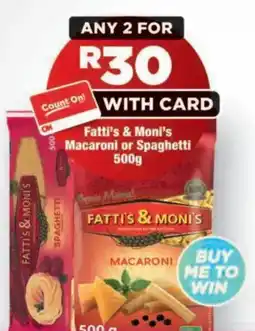 OK Foods Fatti's & Moni's Macaroni offer