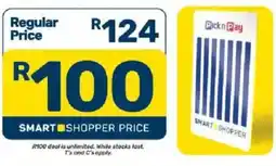 Pick n Pay SMART SHOPPER offer