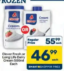 Pick n Pay Clover Cream offer