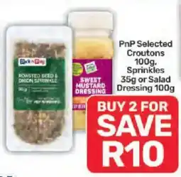 Pick n Pay PnP Selected Croutons, Sprinkles offer