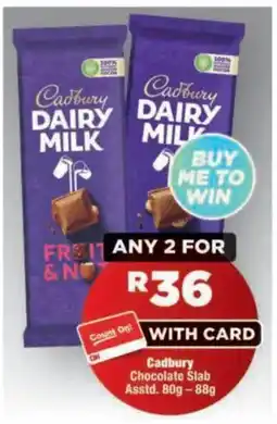 OK Foods Cadbury Dairy Milk offer