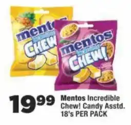 OK Foods Mentos Incredible Chew! Candy Assorted offer