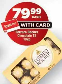 OK Foods Ferrero Rocher Chocolate T8 offer