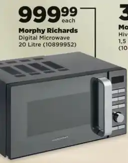 OK Foods Morphy Richards Digital Microwave offer