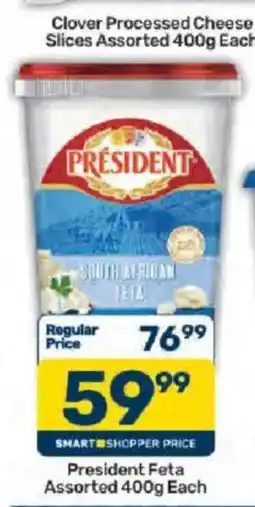 Pick n Pay President Feta Assorted offer