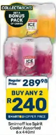 Pick n Pay Smirnoff Ice Spirit Cooler Assorted offer