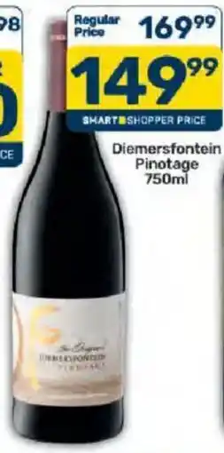 Pick n Pay Diemersfontein Pinotage offer