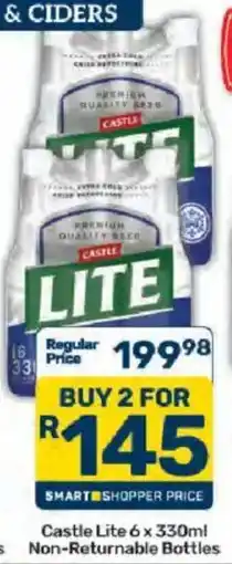 Pick n Pay Castle Lite offer
