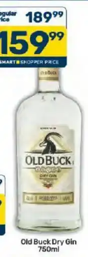 Pick n Pay Old Buck Dry Gin offer