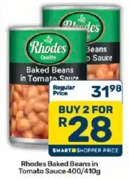Pick n Pay Rhodes Baked Beans in Tomato Sauce offer