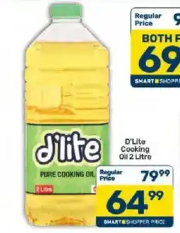 Pick n Pay D'Lite Pure Cooking Oil offer