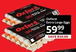 Oxford Freshmarket Oxford Extra Large Eggs offer