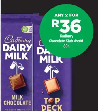Cadbury Chocolate Slab Asstd.