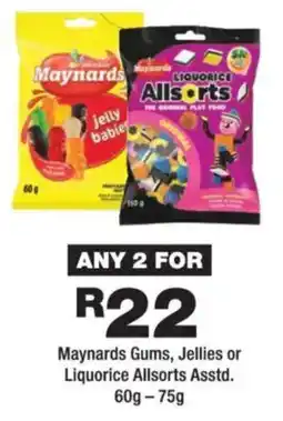 OK urban Maynards Liquorice Allsorts Assorted offer