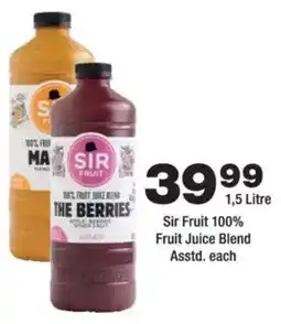 OK urban Sir Fruit 100% Fruit Juice Blend offer