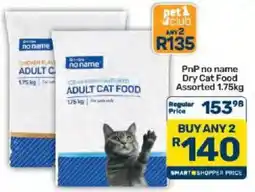 Pick n Pay PnP no name Dry Cat Food Assorted offer