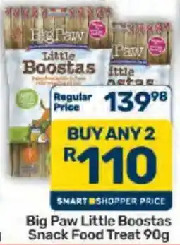 Pick n Pay Big Paw Little Boostas Snack Food Treat offer