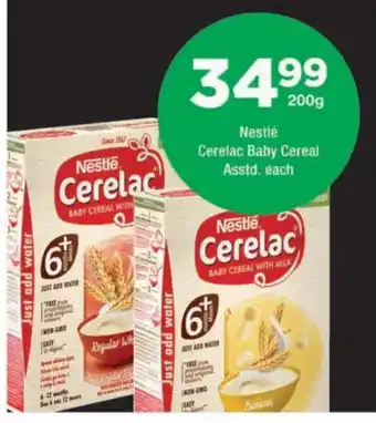 Nestlé Cerelac Baby Cereal Assorted