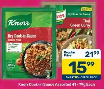 Knorr Cook-in Sauce Assorted