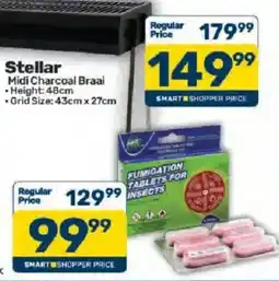 Pick n Pay Stellar Midi Charcoal Braai offer
