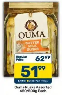 Pick n Pay Ouma Rusks Assorted offer