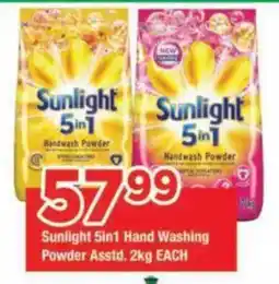 OK Grocer Sunlight 5in1 Handwash Powder offer