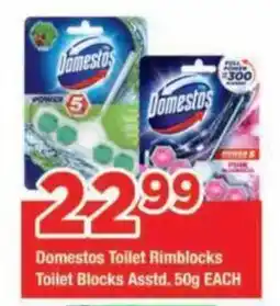 OK Grocer Domestos Toilet Rimblocks offer