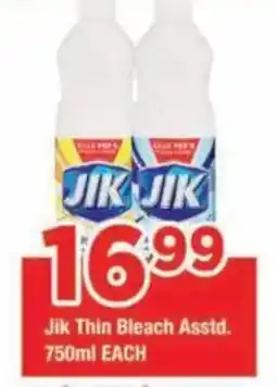 OK Grocer Jik Thin Bleach Asstd. offer